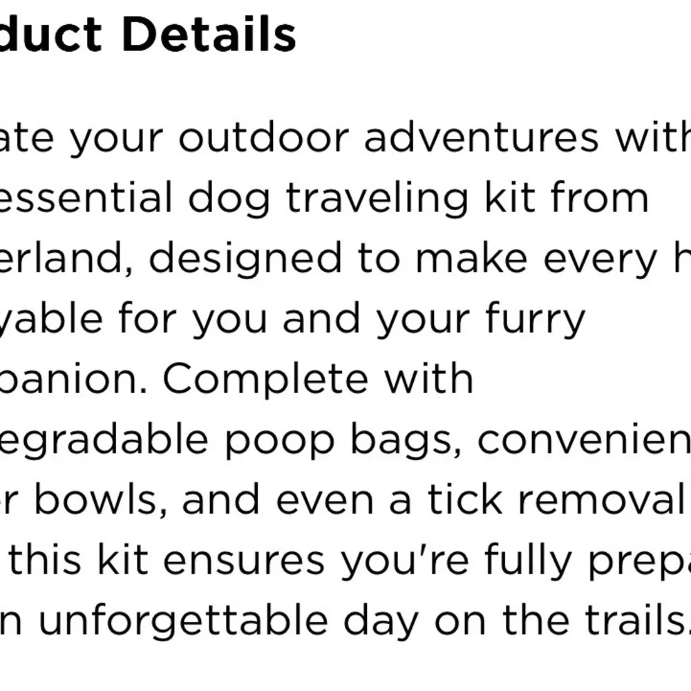 Dog Hiking Kit - Mini Tin with travel essentials SET OF 2